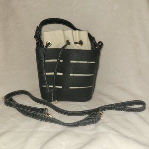 Black Mini Bucket Bag